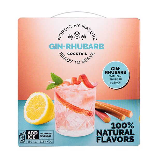 Nordic by Nature Gin-Rhubarb