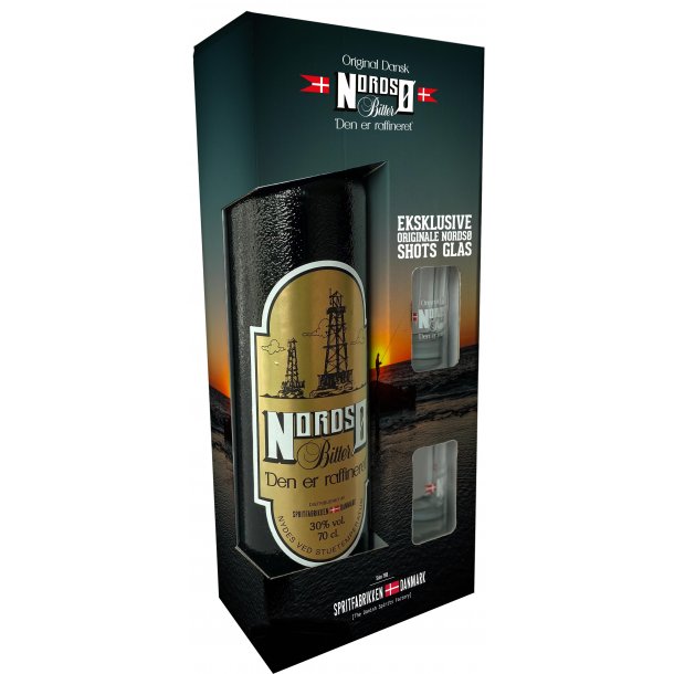 Nords pakke m.1fl + 2 glas