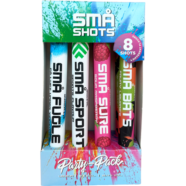 SM� SHOTS r�r 8 pk