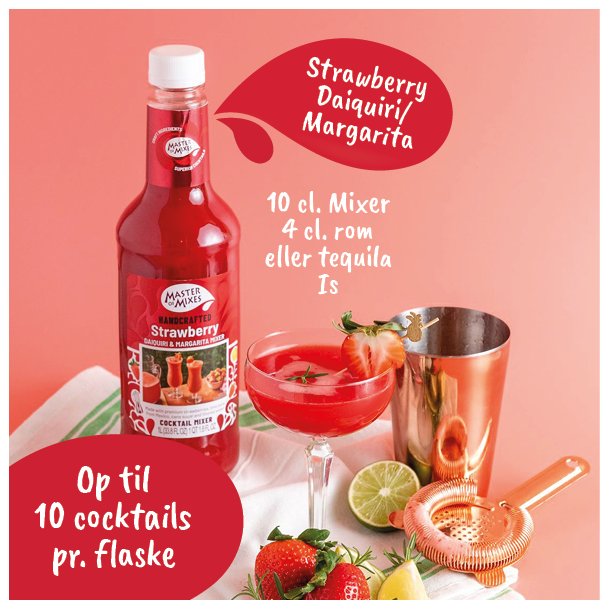 Master of Mixes Strawberry Daiquiri & Margarita