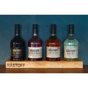 Rstoff - Planke til 4 flasker